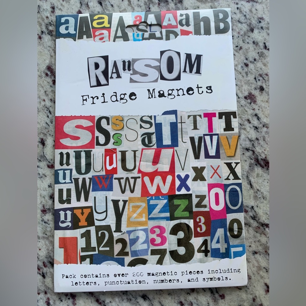 NIP the monster factory RANSOM Fridge Magnet